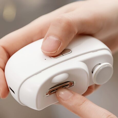 One USB Rechargeable Electric Nail Clipper Kit - Trim, Shape, File, and Polish Nails with Ease - Perfect for Nail Care, Elderly, Nail Lovers, and Gift-Giving for Family and Friends